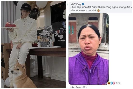 Cả cõi mạng chúc mừng sinh nhật Sơn Tùng, ai ngờ bị bà cô giật spotlight với comment 7,2k like