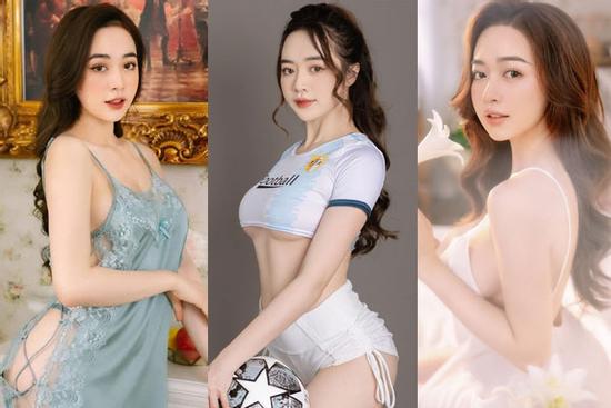 Hot girl 'Nóng Cùng Euro' show vòng 1 như 'nhảy' ra ngoài áo