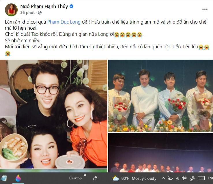 Dàn sao Việt bàng hoàng khi Đức Long qua đời-6