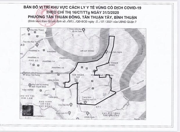 TP.HCM: Phong tỏa 3 khu vực ở quận 7 với hơn 90.000 dân-1