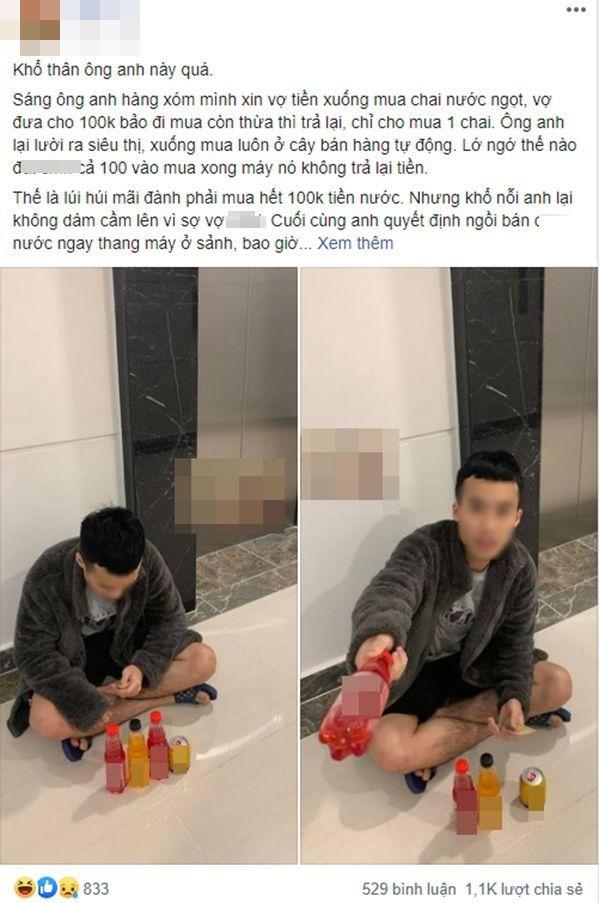 Chồng bày bán nước ngọt thu về từng nghìn, lỗi tại cái nóc nhà quá đáng sợ-1