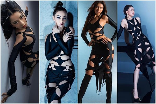 Minh Tú lấn át Ngọc Trinh, Chi Pu và Mlee khi đụng hàng set đồ cắt khoét tứ tung-18