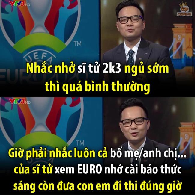 VTV thêm vựa muối, say mê bình luận Euro không quên nhắc đến sĩ tử 2K3-1