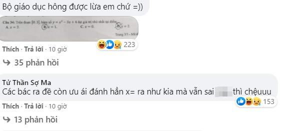 Câu hỏi Toán được bàn tán nhiều nhất kỳ thi THPT Quốc gia-3