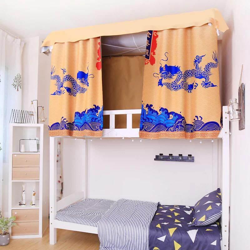 Treo rèm giường cho riêng tư mà ai nhìn cũng tưởng lập đàn cầu mưa-5
