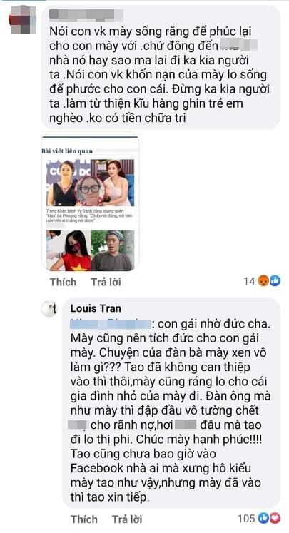 Chồng Trang Trần chửi tay đôi kẻ khuyên mình dạy lại vợ-5