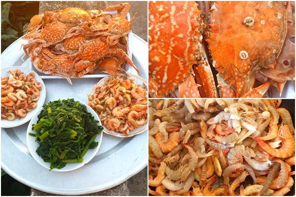 Bữa cơm ú ụ hải sản của dân miền biển, nhìn vào là biết có điều kiện-12