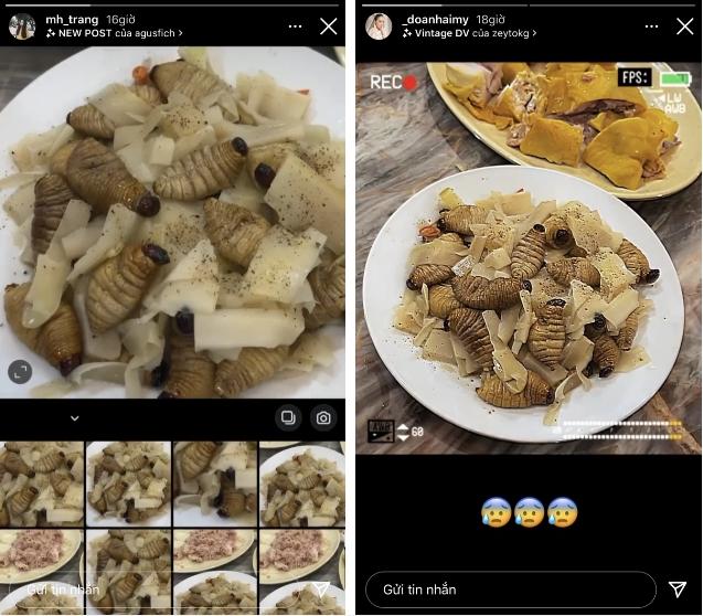 Doãn Hải My và bạn gái Hà Đức Chinh cùng check-in một món ăn lạ-2