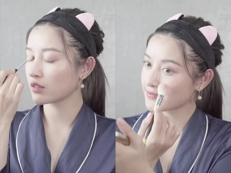 Huyền My bày cách dưỡng da để trang điểm trong veo nhìn là yêu-5