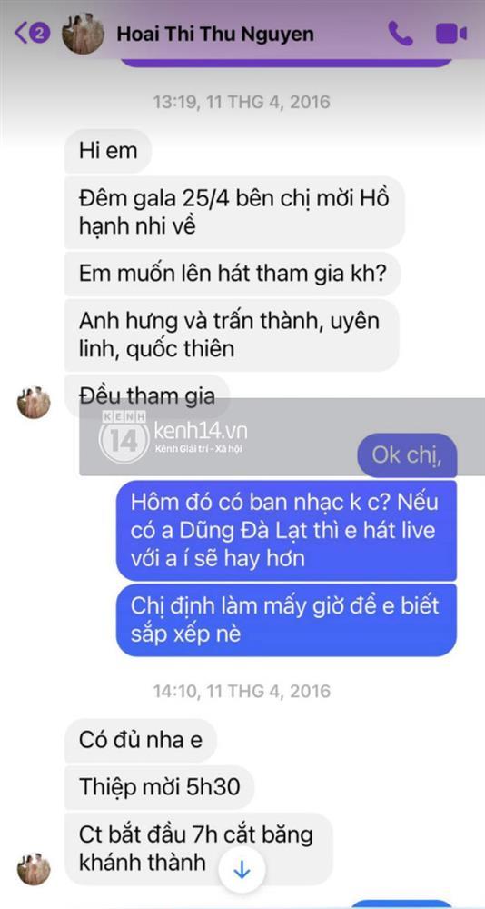 Vy Oanh tung bằng chứng Thu Hoài nói dối, làm ra nhẽ nghi vấn trở mặt-4