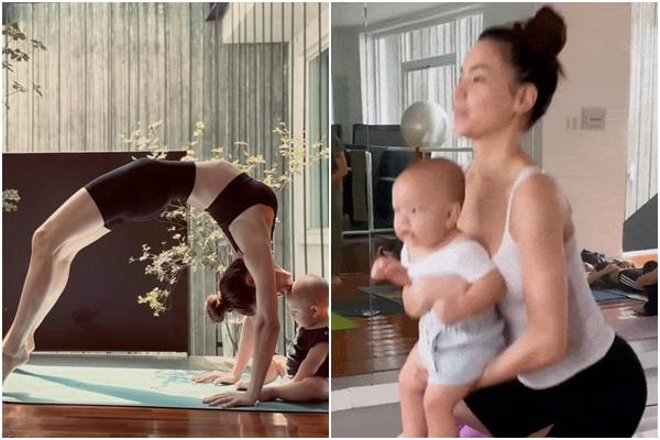 Hồ Ngọc Hà mặc chiếc váy đặc biệt chụp ảnh cùng Lisa và Leon-10