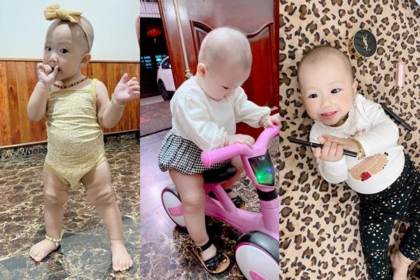 Phan Văn Đức khoe bình rượu mơ, quả đầu trọc lốc của con gái gây bão-4