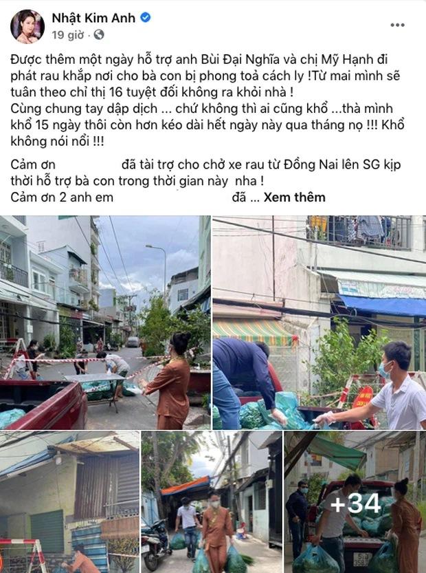 Đi từ thiện diện giày cao gót, Nhật Kim Anh nói gì?-1