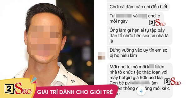 Rò rỉ tiệc thác loạn Vbiz, nhiều sao hạng A bị điểm tên