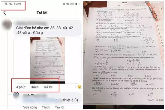 Thí sinh 'lén chụp đề Toán gửi ra nhờ người làm' hóa ra học cực giỏi!