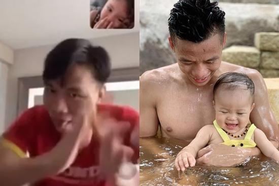 Quế Ngọc Hải múa quạt để đổi lấy nụ cười của con gái