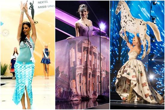 Thảm họa quốc phục quốc tế: Người mặc có khi chẳng muốn ngắm lại