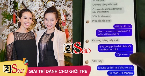 Vy Oanh tung clip tin nhắn phản tố Thu Hoài, chứng minh không photoshop