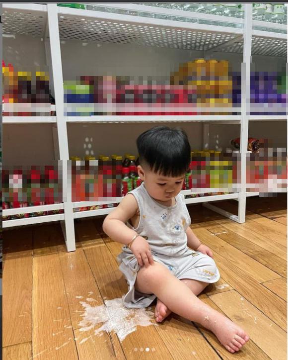 Tích trữ mùa dịch, ái nữ Minh Nhựa khoe kệ đồ như tiệm tạp hóa-3