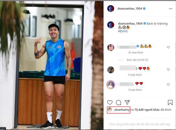 Đoàn Văn Hậu khoe thân, Doãn Hải My liền khẳng định chủ quyền-4