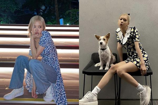 Rosé gây tranh cãi khi phối váy maxi với quần jeans, thời trang cá tính hay lôi thôi?-8