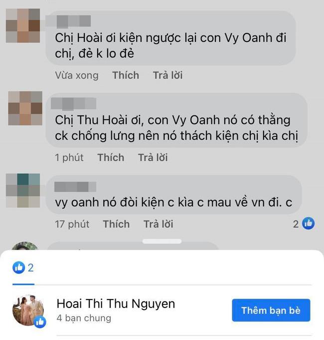 Thu Hoài có hành động âm thầm khi bị Vy Oanh tuyên bố kiện-1