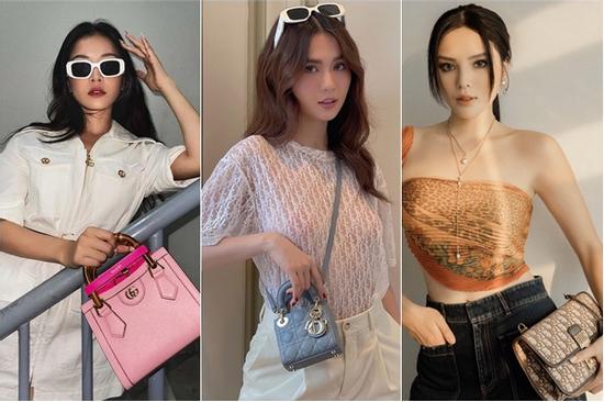 Cách ly tại gia, mỹ nhân Việt khoe 'sương sương' túi hiệu toàn trăm củ