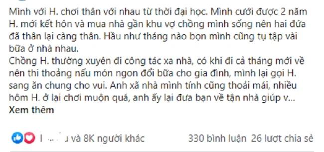 Báo bạn thân sang ăn tối cùng, bí mật kinh hoàng sau đó không thể tưởng tượng-1