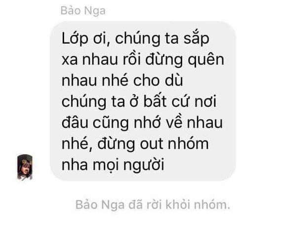 Nhắn nhủ đừng quên nhau, nữ sinh lại hành động khiến cả lớp sôi máu-1