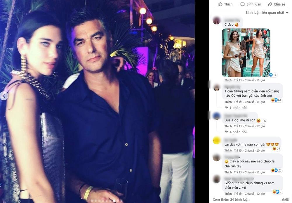 Sao hạng A Dua Lipa bị lu mờ khi đứng cạnh anh bố quá phong độ-5