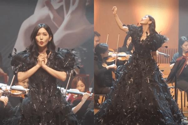 Bí ẩn sau bộ trang phục biểu diễn Opera của Kim So Yeon