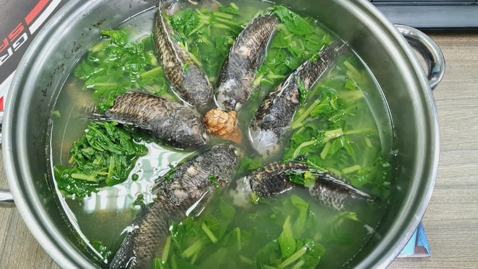 Gái đoảng nấu canh cá vượt vũ môn, thành quả như chết trôi ủ 3 nắng-1