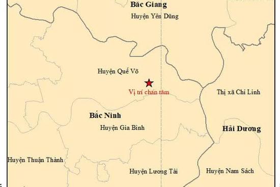 Động đất 3 độ gần Hà Nội, nhiều đồ đạc trong nhà rung lắc