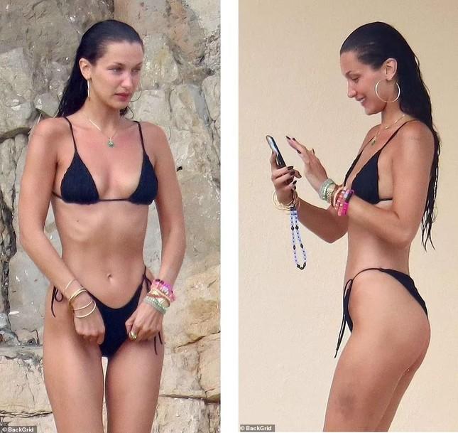 Bella Hadid diện bikini sexy hết nấc, tình bể bình bên bạn trai mới-4