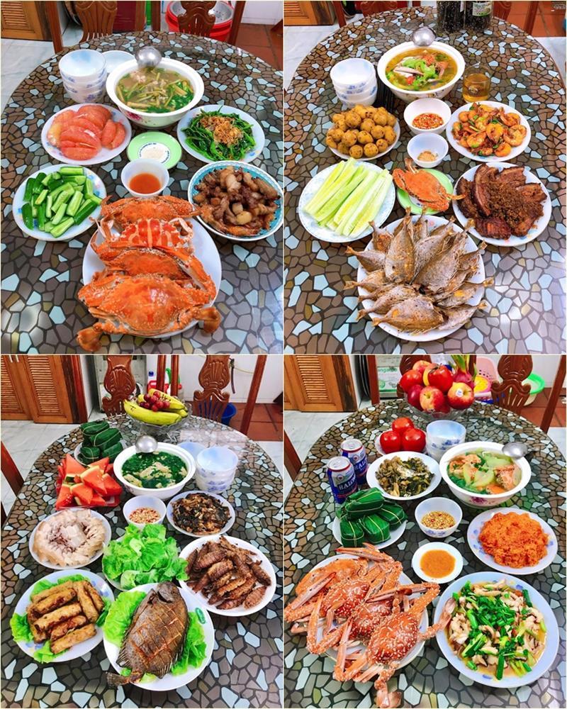 Bữa cơm ú ụ hải sản của dân miền biển, nhìn vào là biết có điều kiện-3