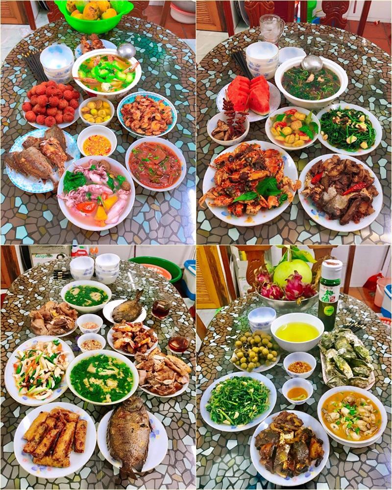 Bữa cơm ú ụ hải sản của dân miền biển, nhìn vào là biết có điều kiện-8