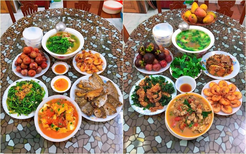 Bữa cơm ú ụ hải sản của dân miền biển, nhìn vào là biết có điều kiện-11