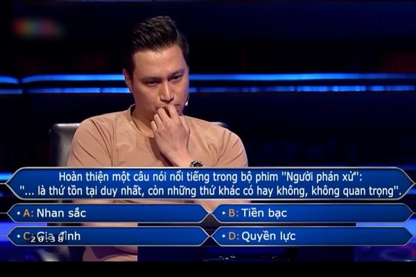 Việt Anh khóc khi nhắc lại câu thoại của NSND Hoàng Dũng