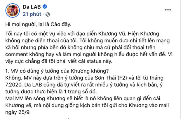 Da LAB phủ nhận ăn cắp, tung bằng chứng đạo diễn triệu view bánh vẽ-2
