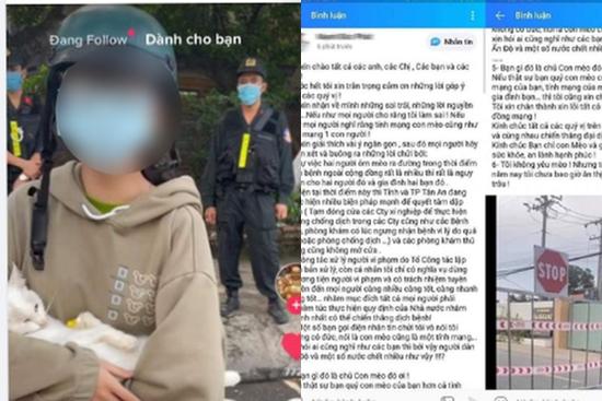 Sự thật cán bộ chặn nữ sinh đưa mèo đi khám xin nhận 'lời nguyền rủa'