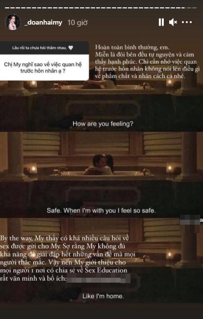 Tình yêu chưa công khai, Doãn Hải My bị tra tấn chuyện ăn cơm trước kẻng-2