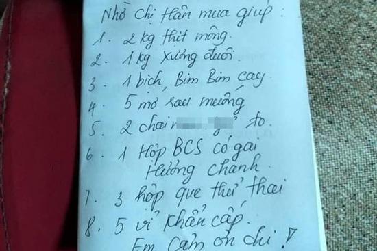 Thanh niên nhờ mua đồ tích trữ, đọc lời nhắn muốn 'vứt, vứt hết'