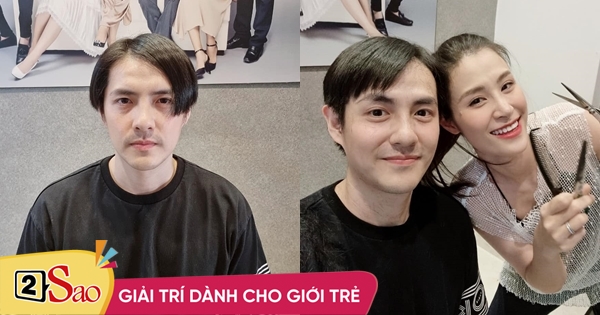 Cắt tóc cho Ông Cao Thắng, Đông Nhi biến chồng thành Giang Còi