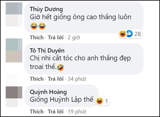 Cắt tóc cho Ông Cao Thắng, Đông Nhi biến chồng thành Giang Còi-4