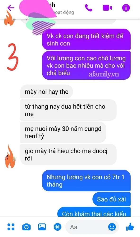 Bị động thai mà đọc tin nhắn của mẹ chồng chỉ muốn tăng xông-3