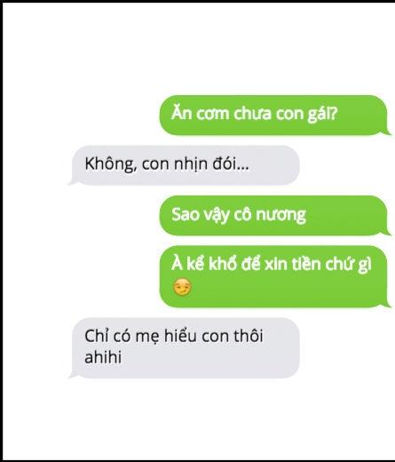 Nữ sinh mặt dày nhắn tin xin tiền mẹ và cái kết tức xì khói-6
