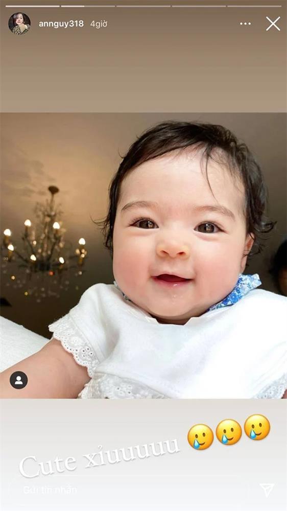 Ngoại hình siêu cấp đáng yêu con gái 5 tháng tuổi của An Nguy-5