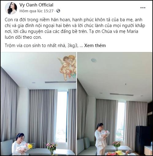 Vy Oanh nói gì khi bị bóc mang thai 12 tháng mới đẻ?-4