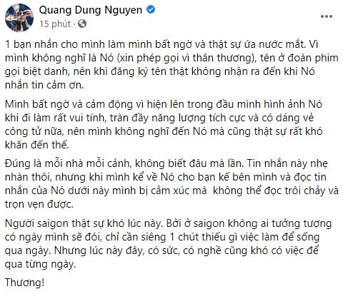 Dũng Khùng bật mí nghệ sĩ thời Covid-19 coi 1,5 triệu là cả gia tài-3