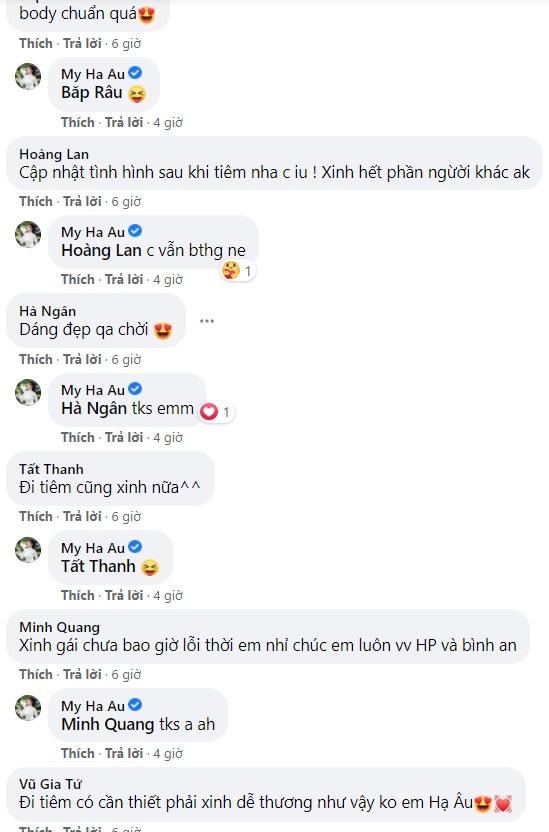 Đi tiêm vaccine, vòng một của Âu Hà My gây sốt-4